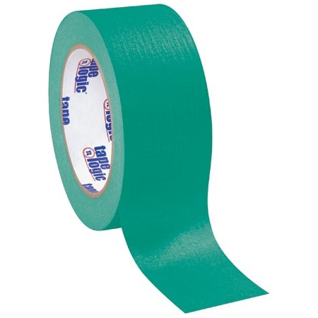 Tape Logic 2'' x 60 yds. Dark Green Tape Logic Masking Tape, 12PK T93700312PKE